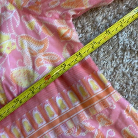 Tibi Dresses Tibi V-Neck Long Sleeved Print Dress Beade - Picture 10 of 13